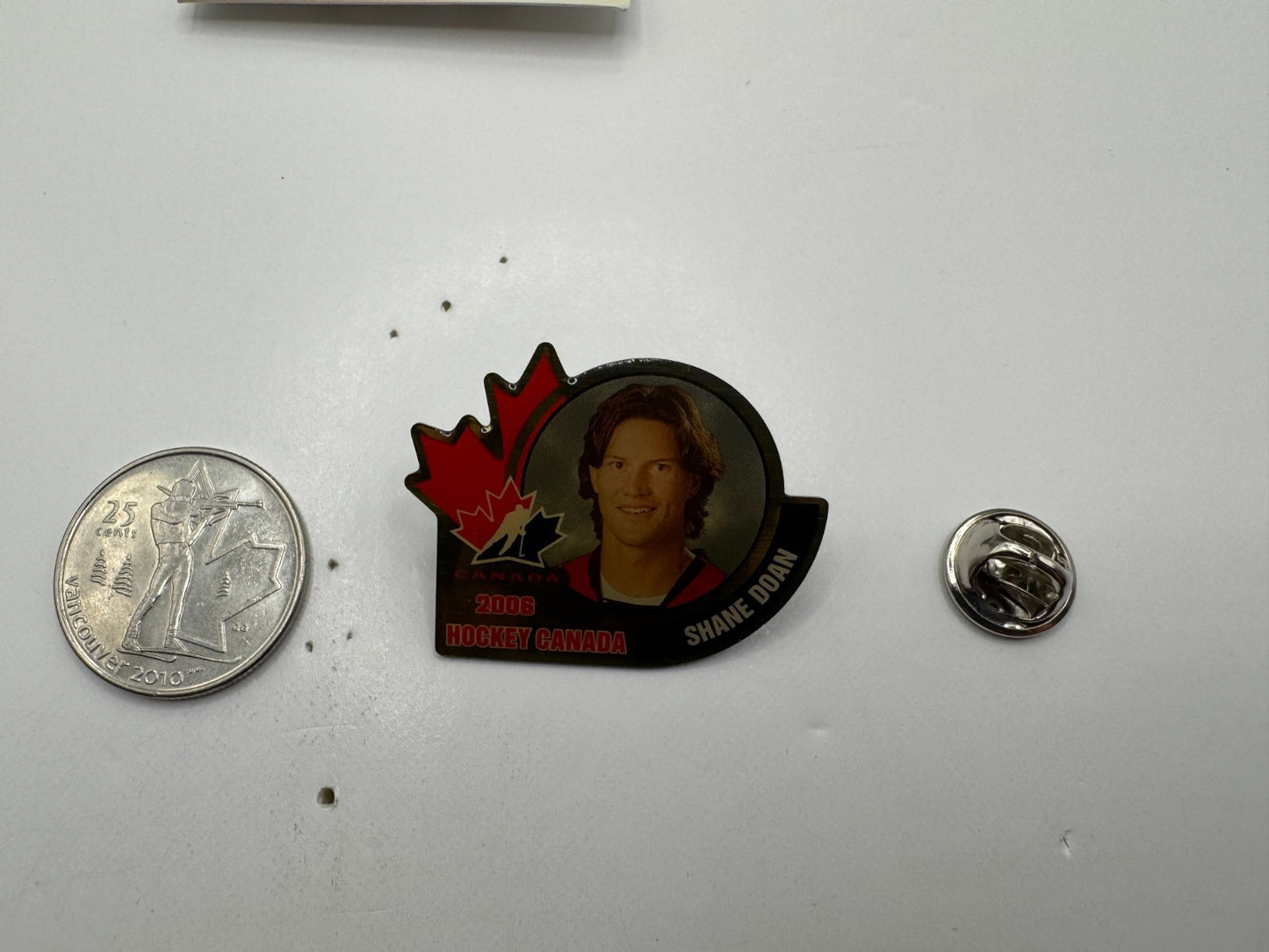 2006 Team Canada Shane Doan IIHF Hockey Lapel Pin