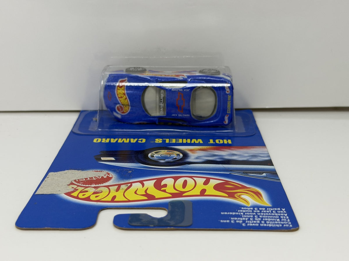 Hot Wheels Chevrolet Camaro Race Car 1:64 Diecast Blue