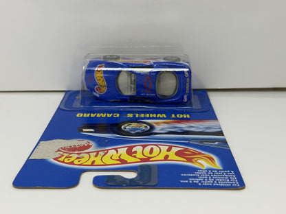 Hot Wheels Chevrolet Camaro Race Car 1:64 Diecast Blue