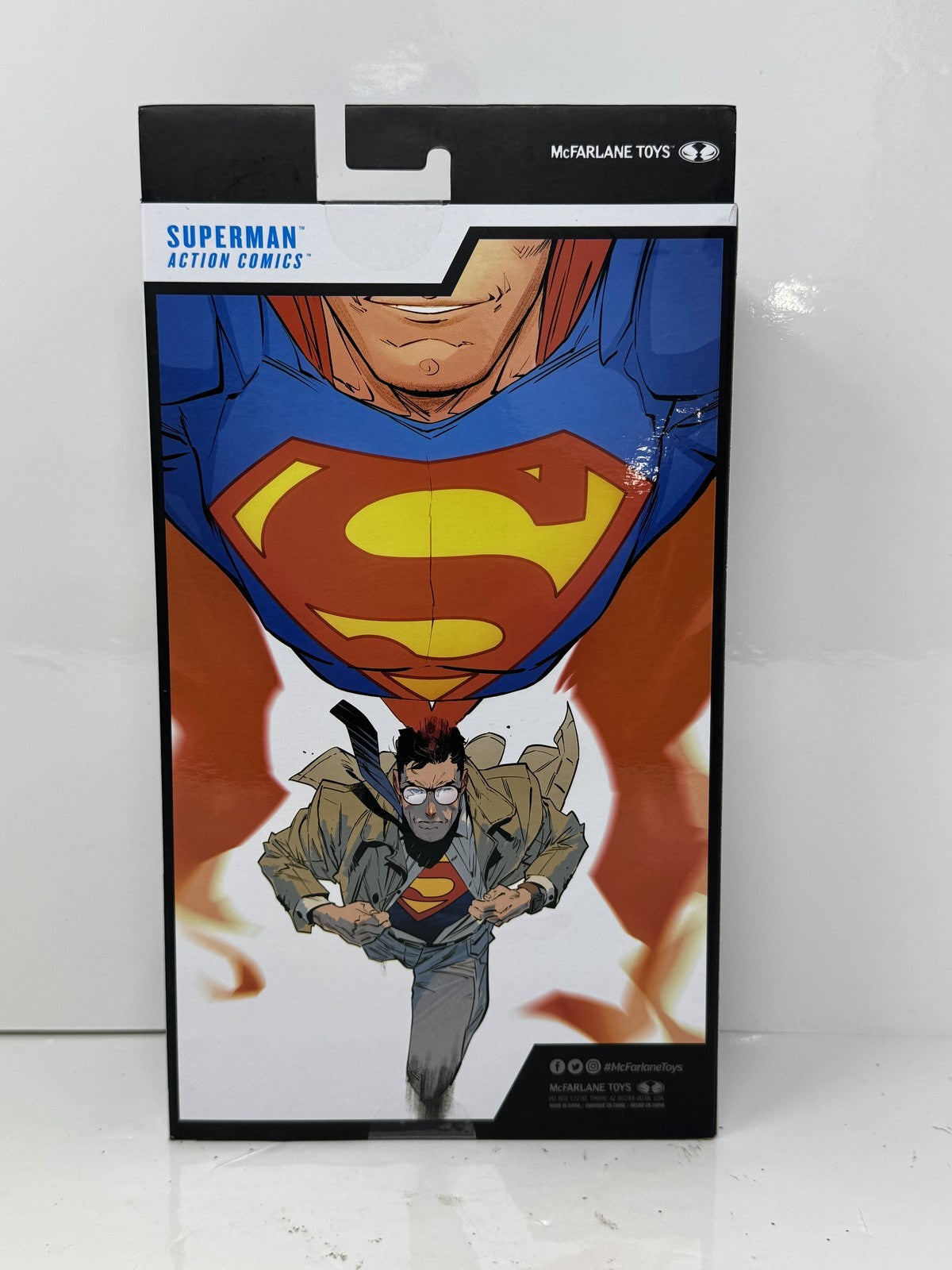 McFarlane DC Multiverse Action Comics 1000 Superman Gold Label Figure