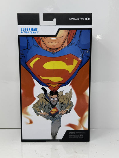 McFarlane DC Multiverse Action Comics 1000 Superman Gold Label Figure