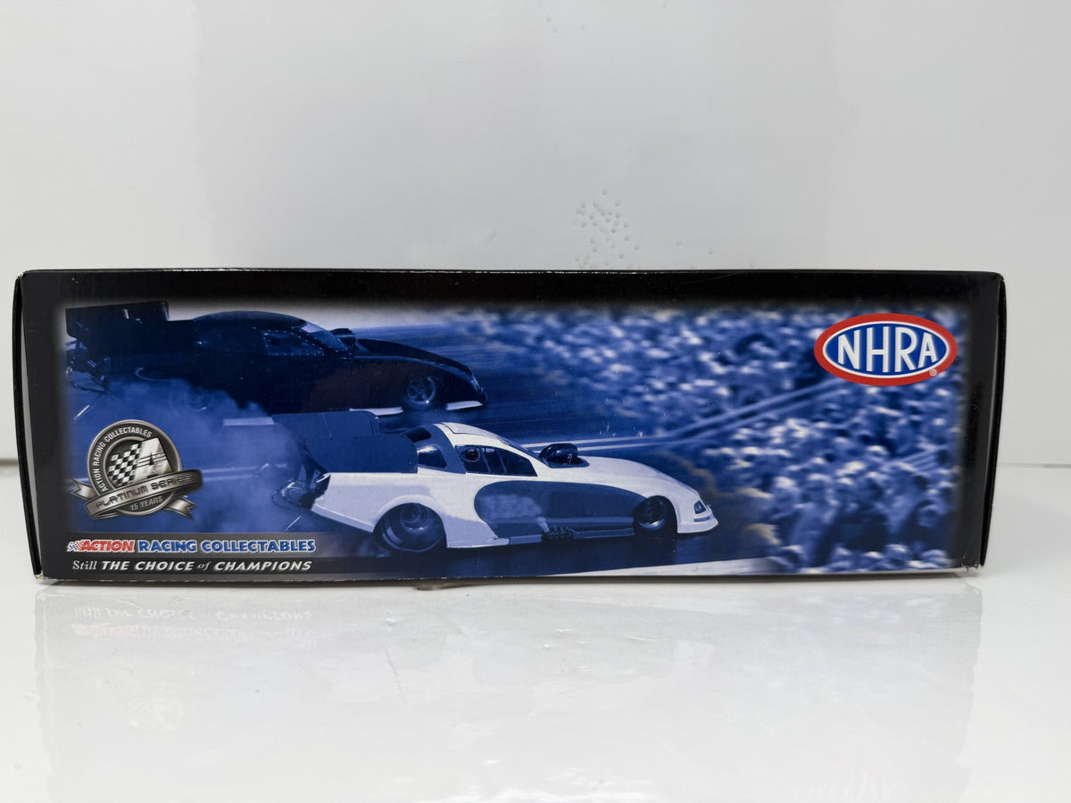 Action NHRA John Force Castrol 2008 Mustang Carbon Fiber 1:24 Diecast