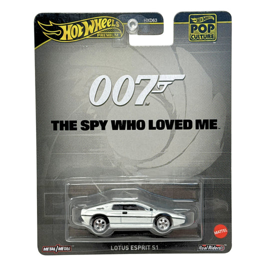 Hot Wheels Premium 007 The Spy Who Loved Me Lotus Esprit S1 1:64 Diecast