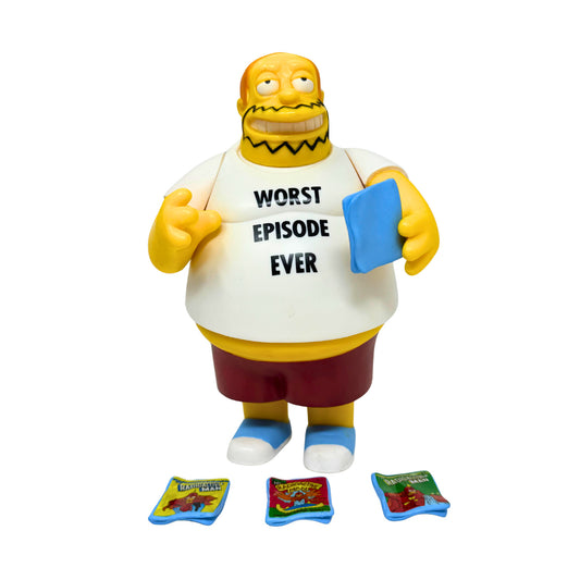 Simpsons World of Springfield Comic Book Guy Figure Playmates