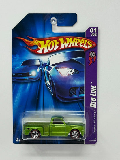 Hot Wheels Red Line Custom 1969 Chevy 1:64 Diecast