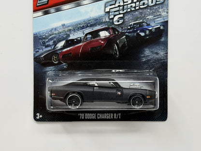 Hot Wheels Fast & Furious 6 1970 Dodge Charger R/T 1:64 Diecast Black