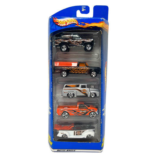 Hot Wheels Harley Davidson 5-Pack Gift Set 1:64 Diecast