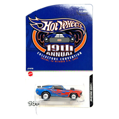 Hot Wheels 2005 19th Annual Collectors Convention Mustang Mach I 1:64 Diecast
