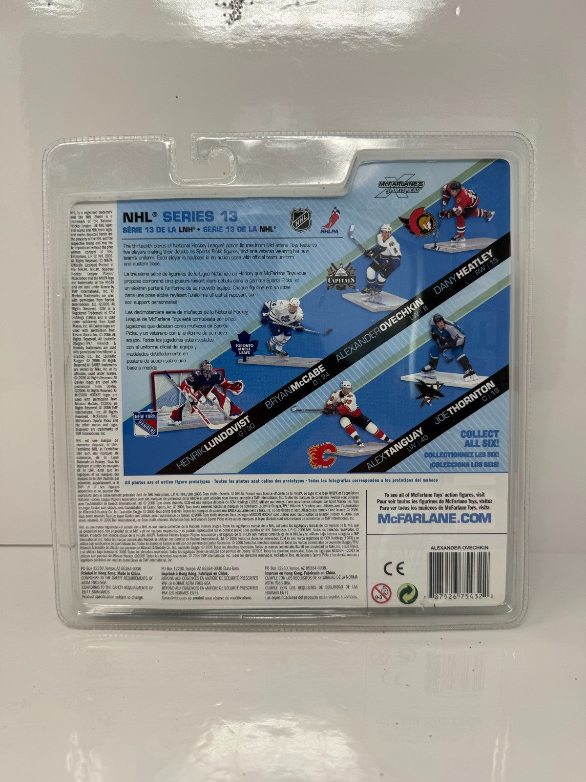 McFarlane NHL Alexander Ovechkin Washington Capitals Series 7 Figure
