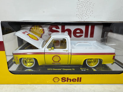 M2 Machines Shell 1973 Chevrolet Cheyenne 10 CHASE 1:24 Diecast