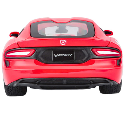 Maisto Special Edition 2013 Dodge SRT Viper GTS 1:18 Diecast Model Red