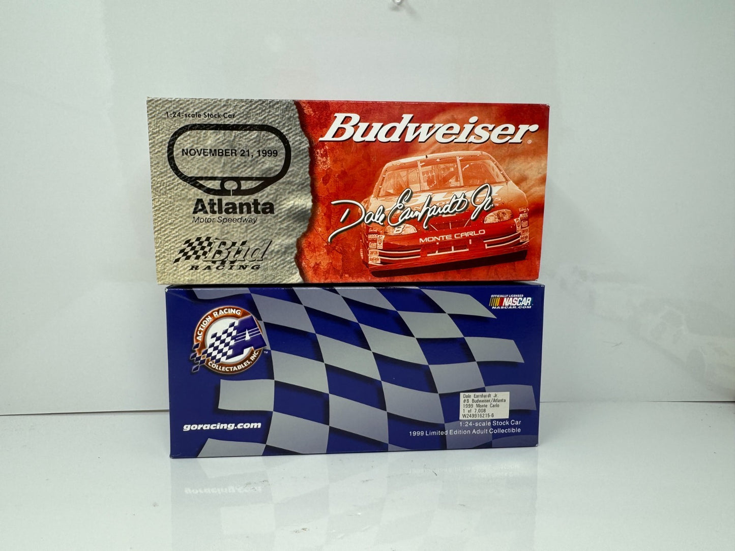 Action NASCAR Dale Earnhardt Jr #8 Bud Atlanta 1999 Monte Carlo 1:24 Diecast