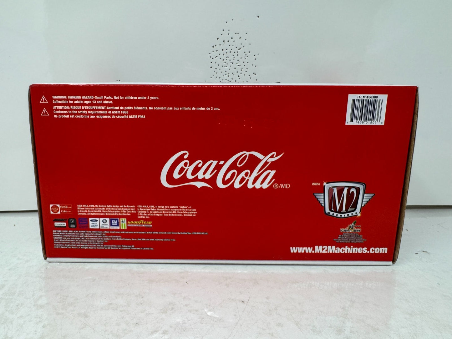 M2 Machines 1957 Chevrolet Bel Air Hardtop Coca-Cola 1:24 Diecast