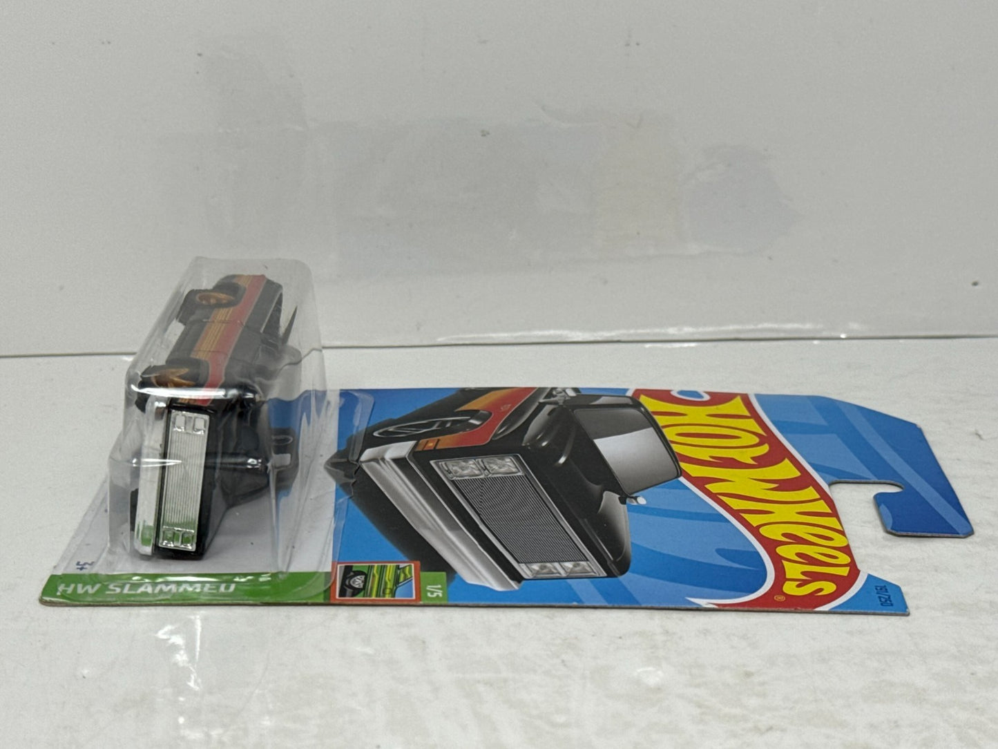 Custom Hot Wheels HW Slammed 1983 Chevy Silverado 1:64 Diecast Wheel Swap