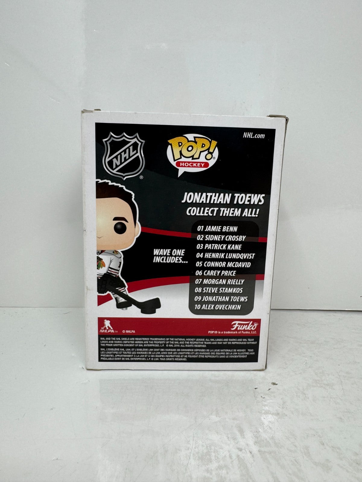 Funko Pop! Hockey Jonathan Toews #09 Chicago Blackhawks Exclusive Vinyl Figure