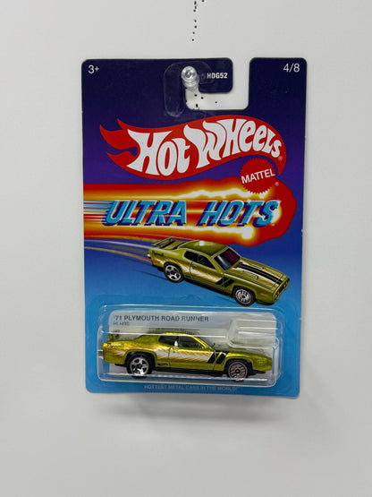 Hot Wheels Ultra Hots 1971 Plymouth Road Runner 1:64 Diecast