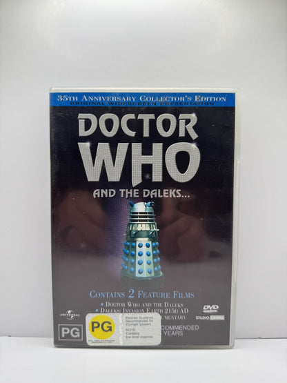 Dr Who and the Daleks (DVD) Doctor Who Sci-Fi R4 PAL REGION 4