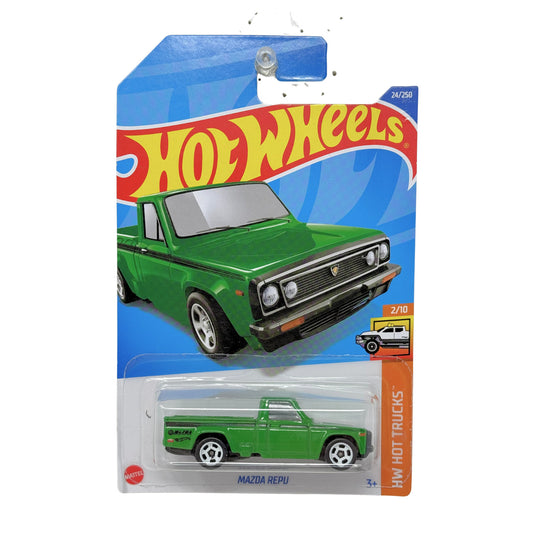 Hot Wheels Hot Trucks Mazda Repu 1:64 Diecast Green