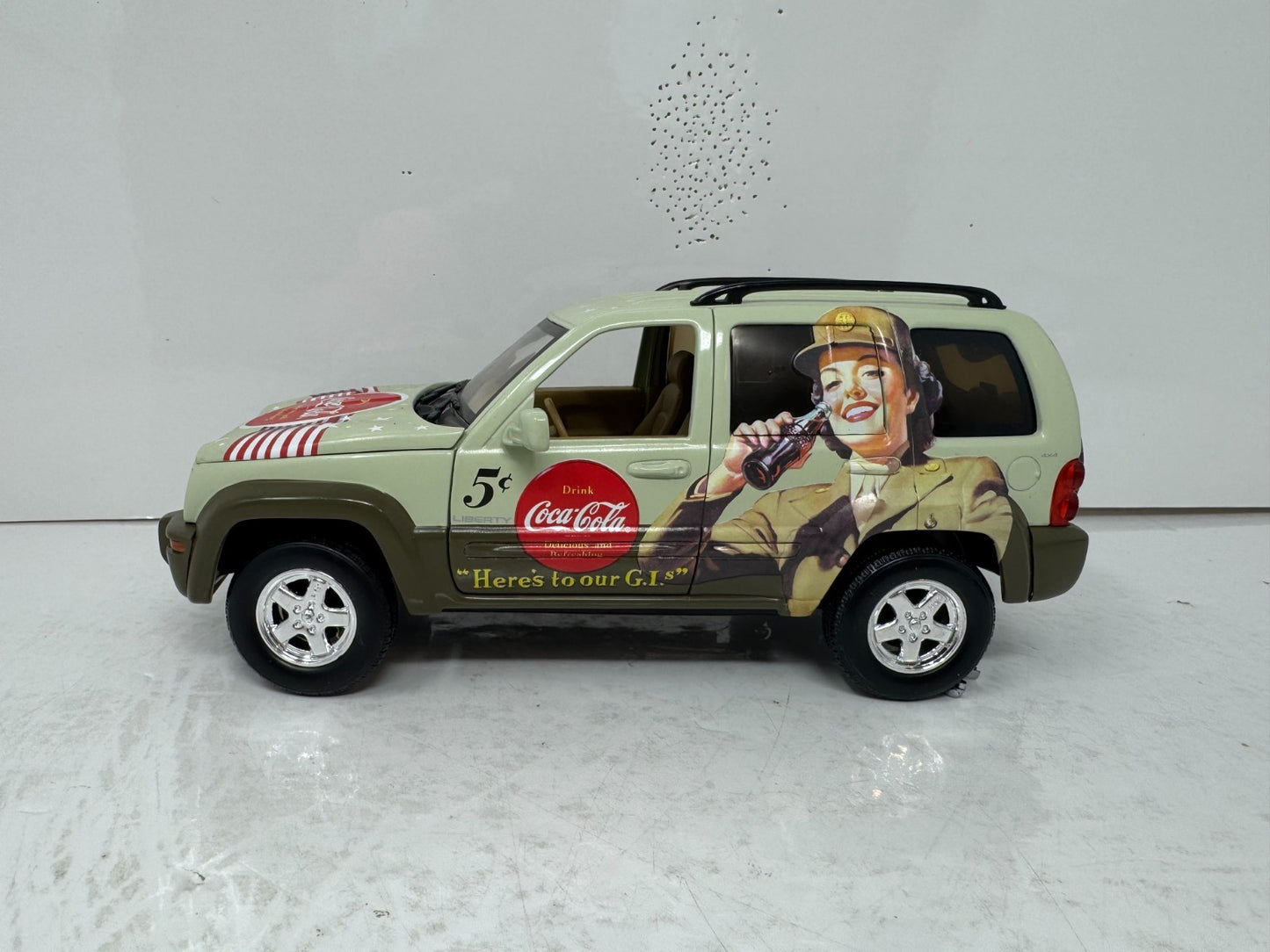 Matchbox Collectibles Coca-Cola 2002 Jeep Liberty 1:18 Diecast