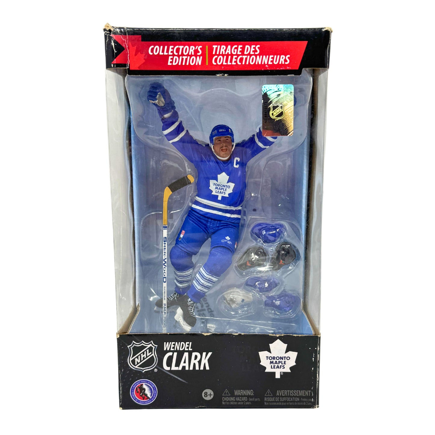 McFarlane NHL Wendel Clark Toronto Maple Leafs Canadian Tire Exclusive Figure