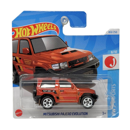 Hot Wheels HW J-Imports Mitsubishi Pajero Evolution 1:64 Diecast Short Card