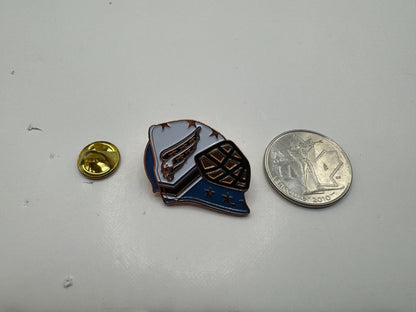 Washington Capitals Goalie Mask NHL Hockey Lapel Pin