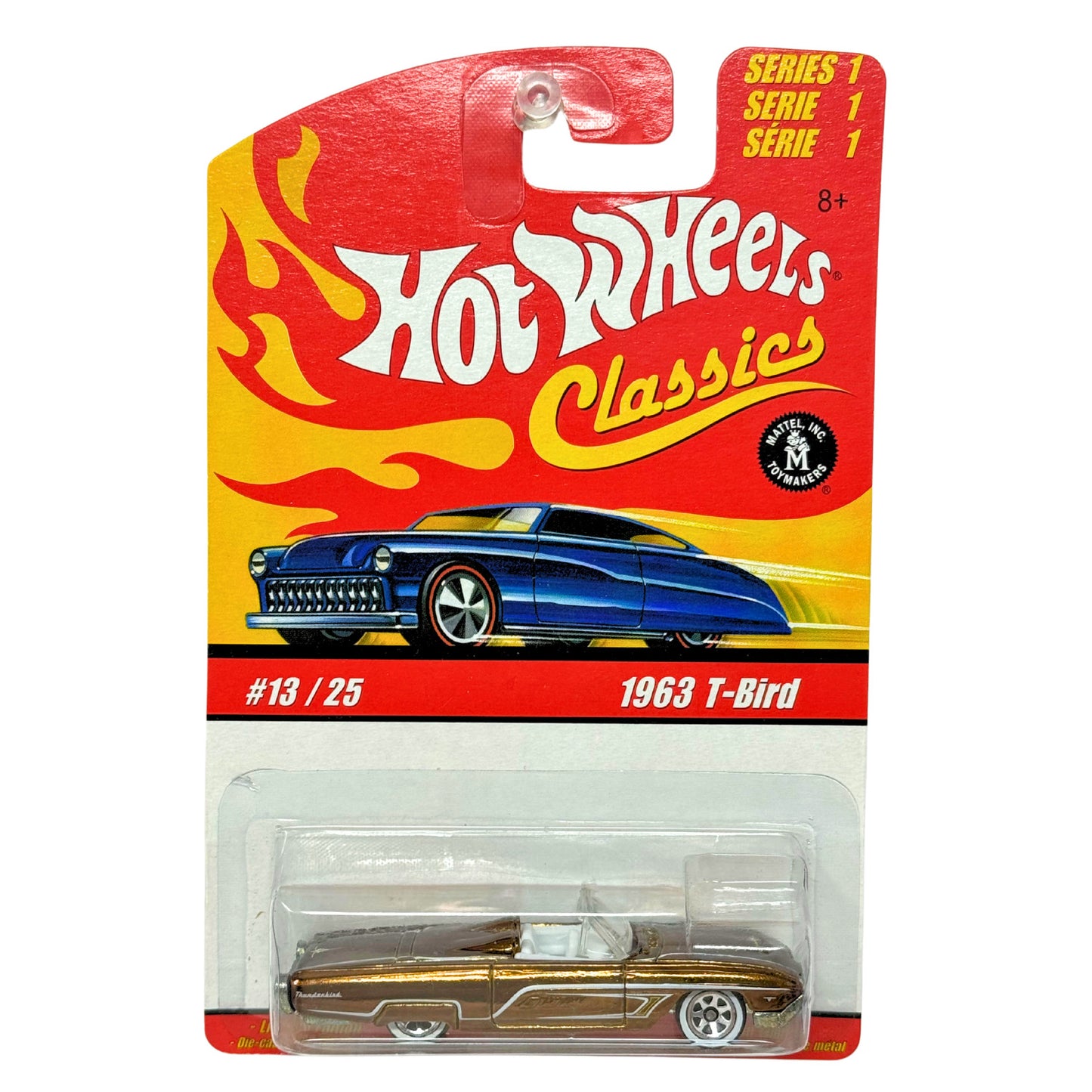 Hot Wheels Classics 1963 T-Bird Series 1 Muscle Car 1:64 Diecast