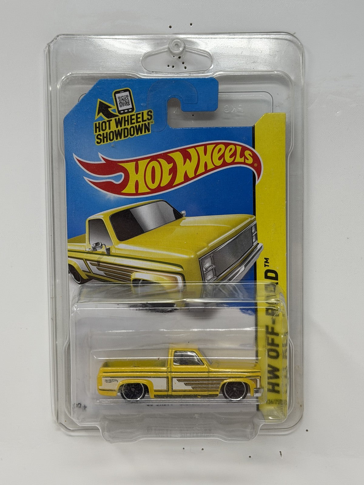 Hot Wheels Off-Road 1983 Chevy Silverado 1:64 Diecast Yellow