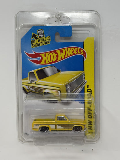 Hot Wheels Off-Road 1983 Chevy Silverado 1:64 Diecast Yellow