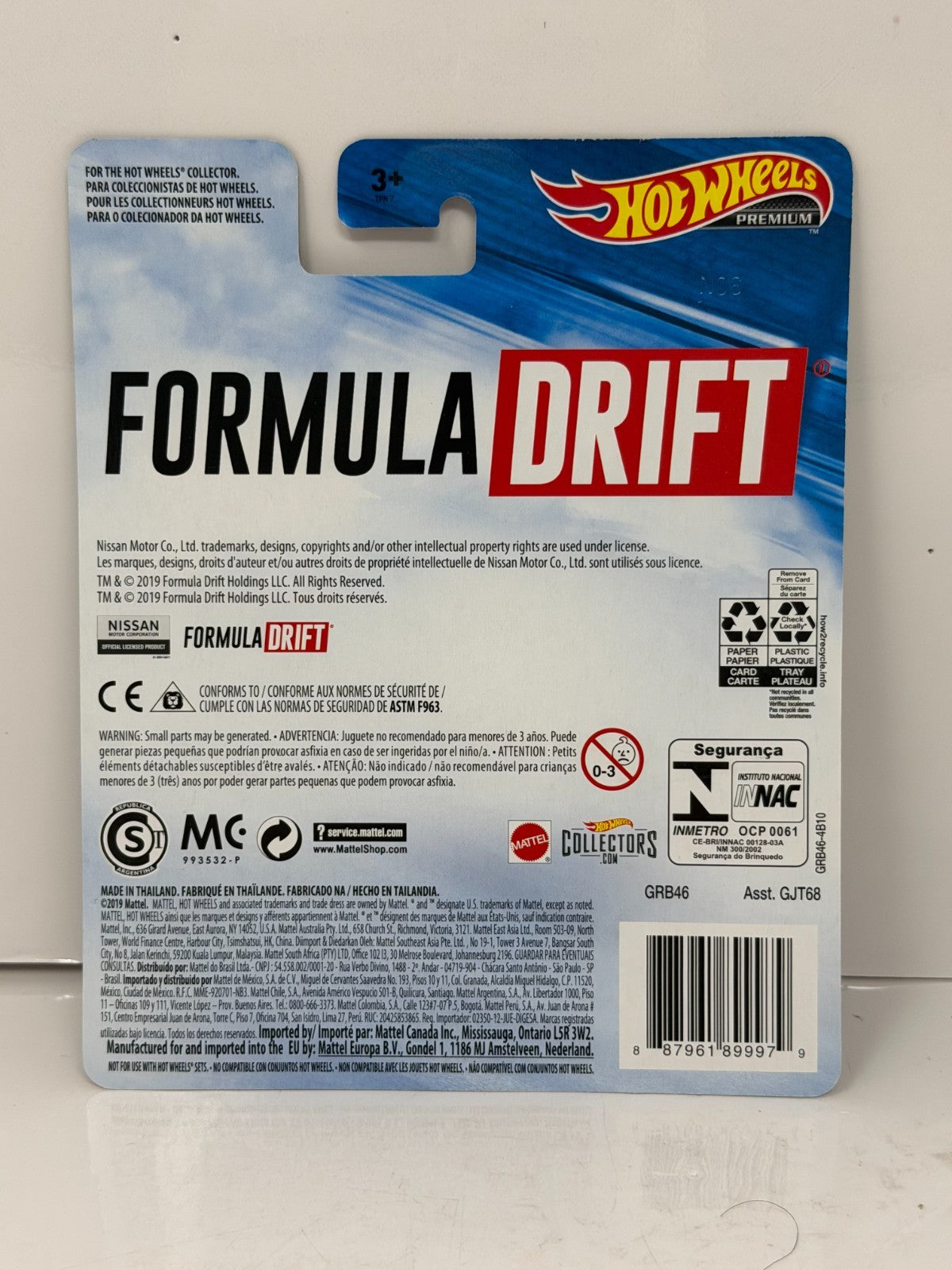Hot Wheels Premium Formula Drift Nissan Silvia S15 1:64 Diecast