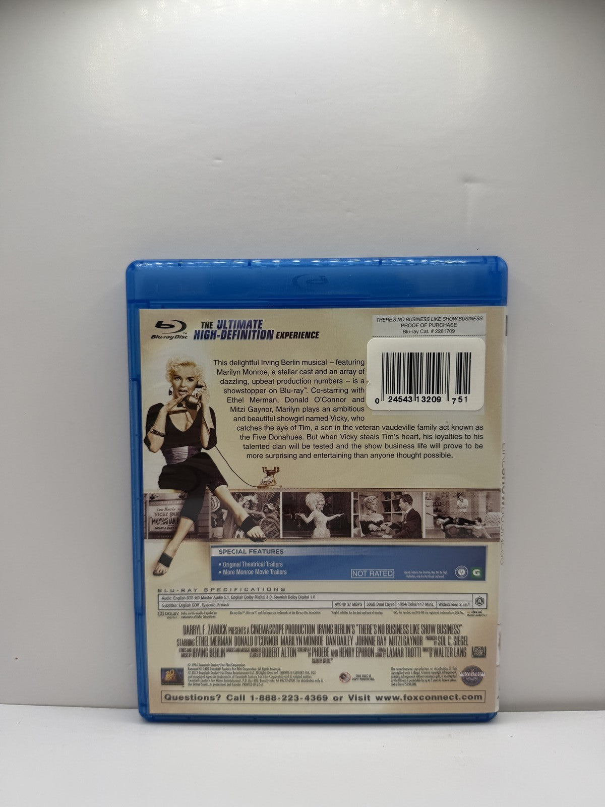 There's No Business Like Show Business (Blu-ray) Marilyn Monroe Musical