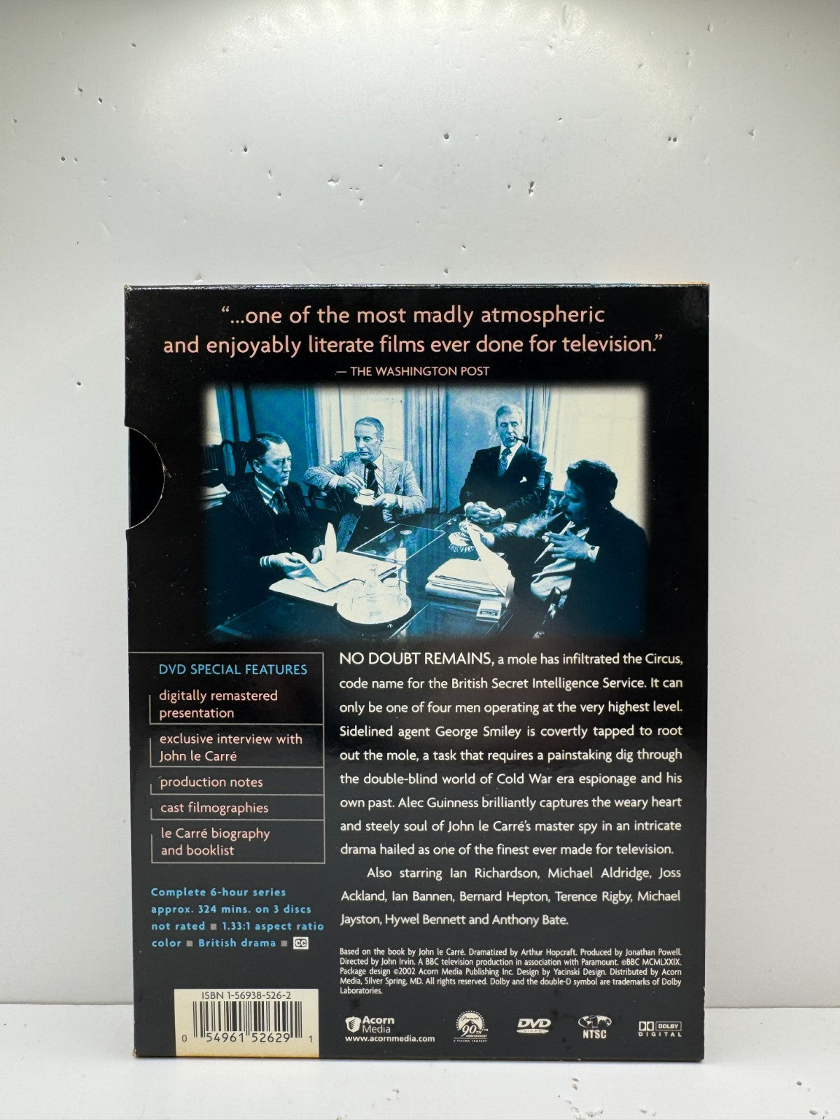 Tinker Tailor Soldier Spy (DVD) Alec Guinness Thriller