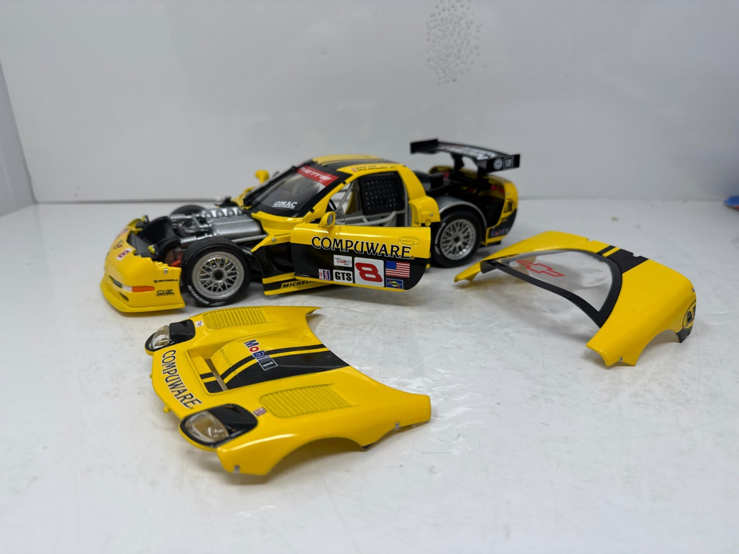 Action #8 Dale Earnhardt Jr. Boris Said Compuware 2004 Corvette C5R 1:18 Diecast