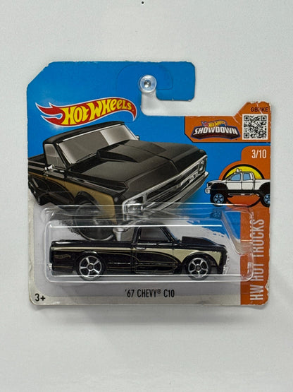 Hot Wheels HW Hot Trucks 1967 Chevy C10 1:64 Diecast Short Card