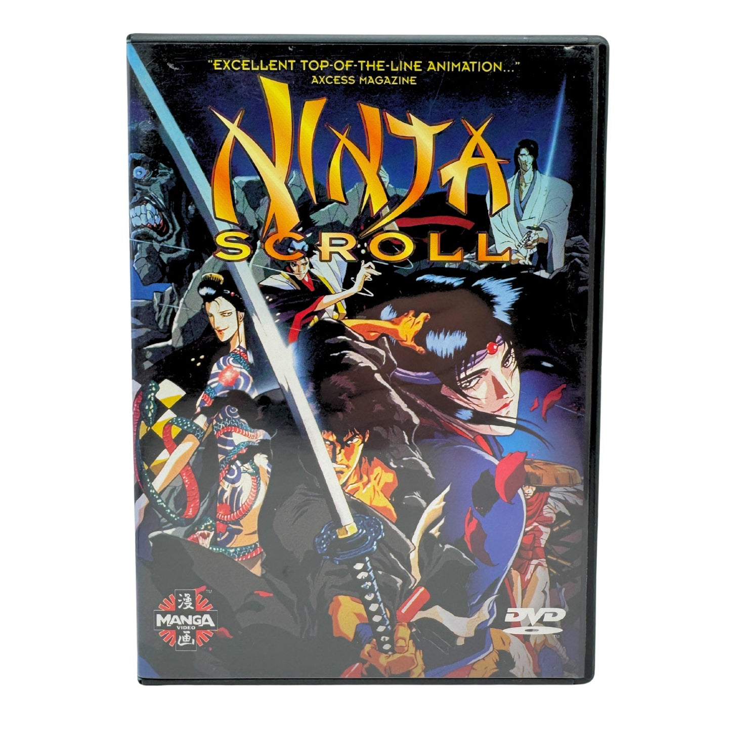 Ninja Scroll (DVD) Anime Action