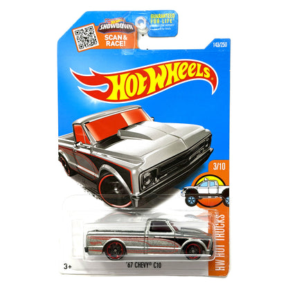 Hot Wheels ZAMAC HW Hot Trucks 1967 Chevy C10 1:64 Diecast