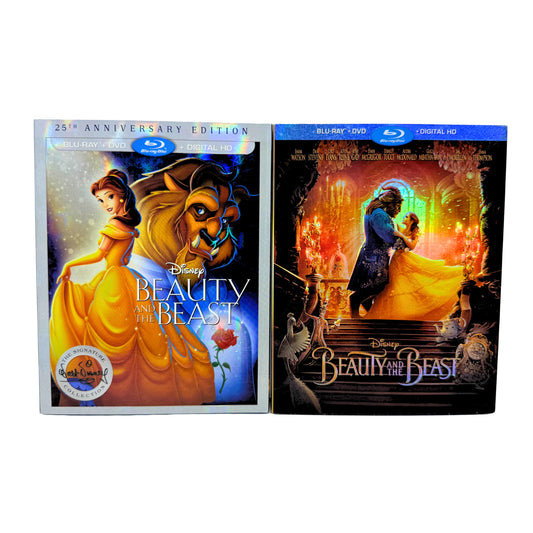 Beauty and the Beast (Blu-ray) Disney Animated & Live Action Collection