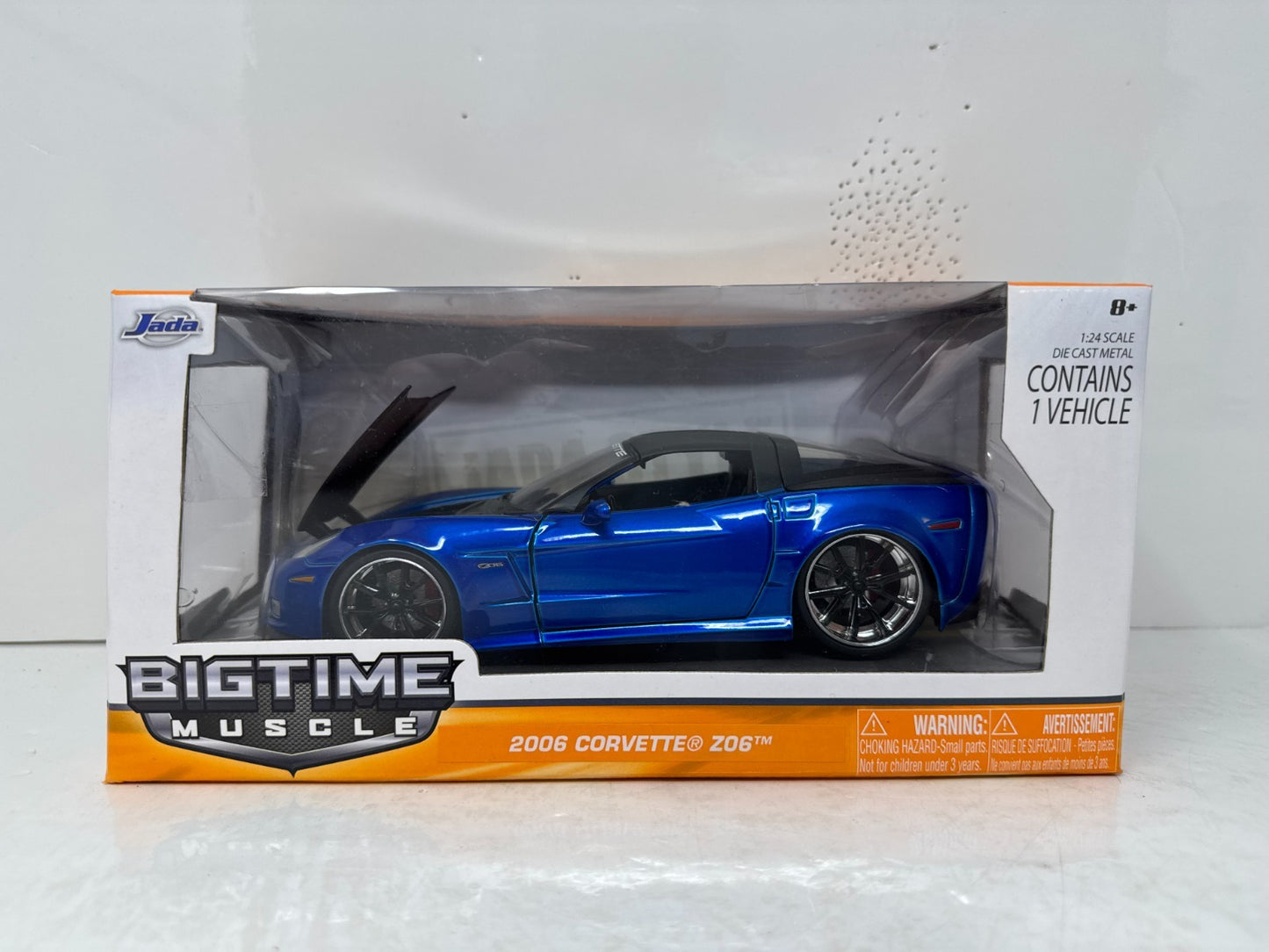 Jada Bigtime Muscle 2006 Chevy Corvette Z06 1:24 Diecast