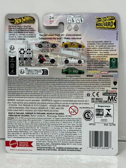Hot Wheels Premium Boulevard #131 1980 Mercedes-Benz 500 SLC Rallye 1:64 Diecast