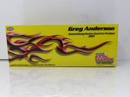 Racing Champions NHRA Greg Anderson Summit 2005 Pontiac Pro Stock 1:24 Diecast