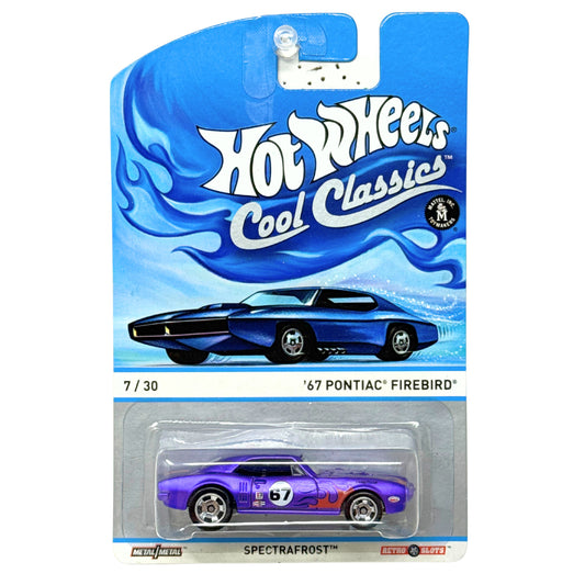 Hot Wheels Cool Classics 1967 Pontiac Firebird Spectrafrost 1:64 Diecast