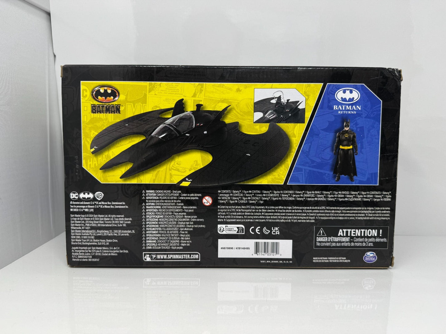 DC Batman 85 Years Batman Batwing & Batman Returns 4" inch Figure