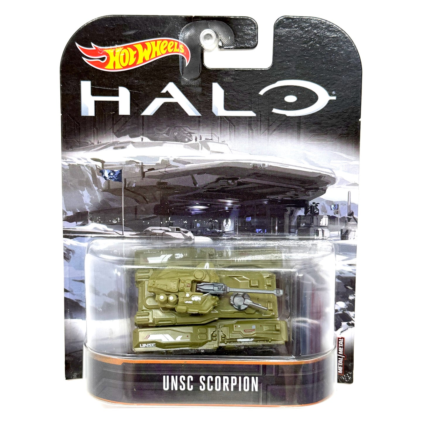 Hot Wheels Retro Entertainment Halo UNSC Scorpion 1:64 Diecast