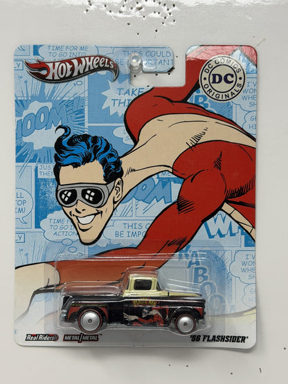 Hot Wheels DC Originals Plastic Man 1956 Flashsider 1:64 Diecast Real Riders