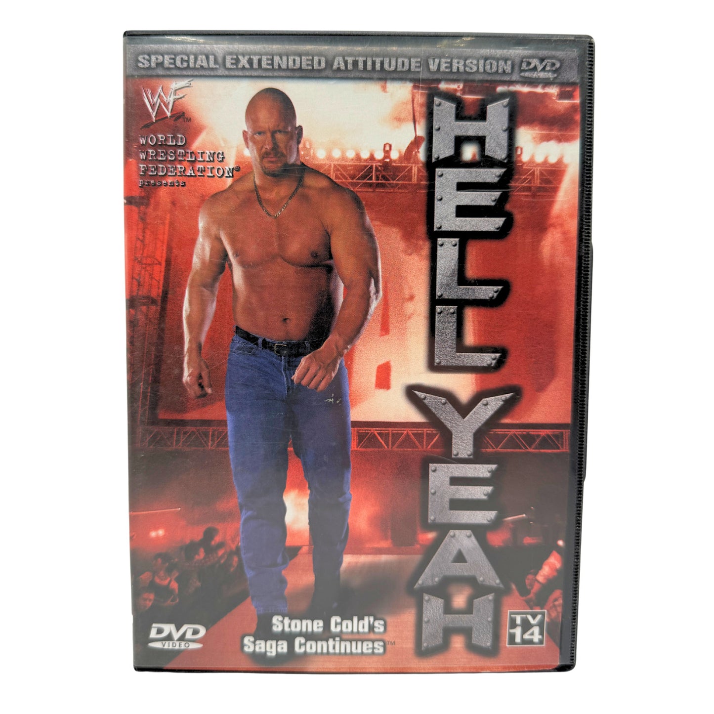WWF Hell Yeah Stone Cold Saga Continues (DVD) Wrestling
