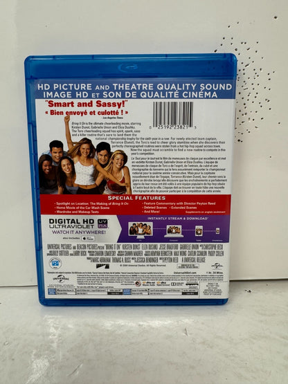 Bring It On (Blu-ray) Kirsten Dunst Comedy Good Condition!!!
