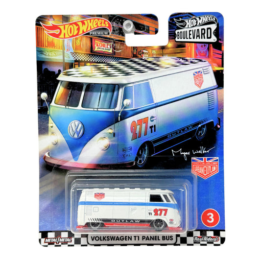 Hot Wheels Premium Boulevard #3 Volkswagen T1 Panel Bus 1:64 Diecast