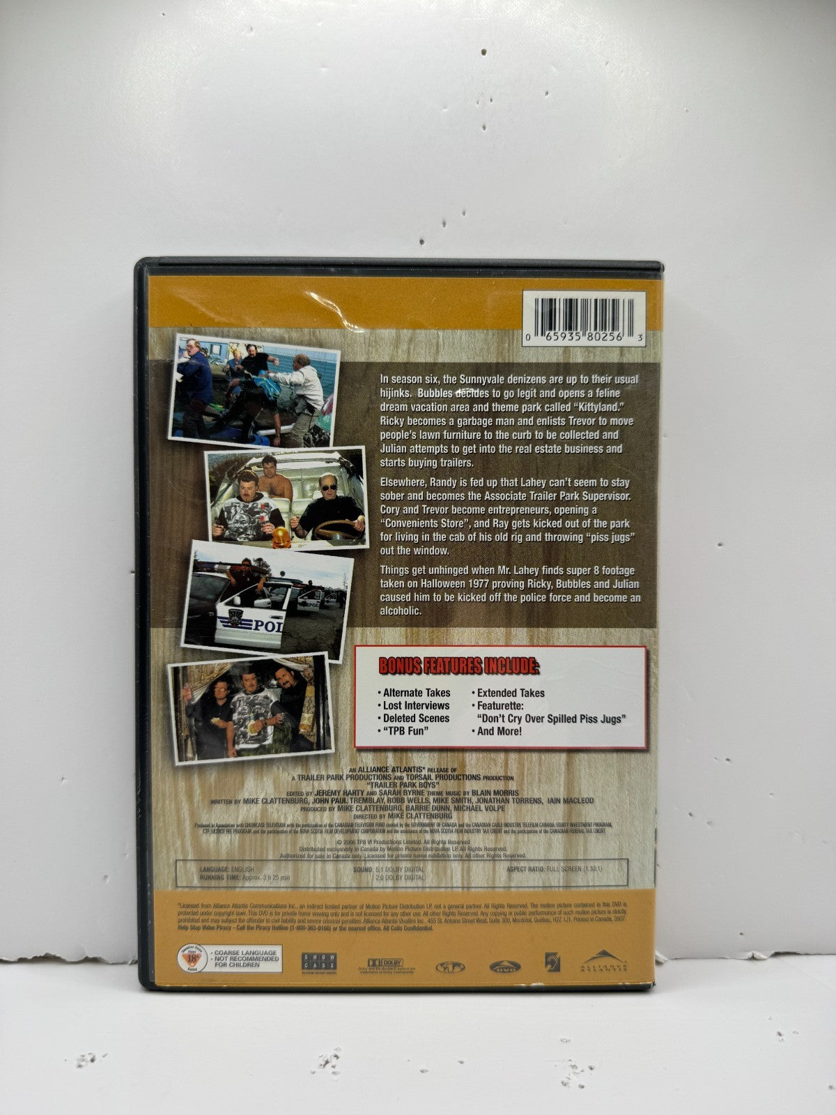 Trailer Park Boys Season 6 (DVD) Trailer Park Boys TV Series Comedy