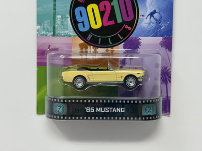 Hot Wheels Retro Entertainment Beverly Hills 90210 1965 Mustang 1:64 Diecast