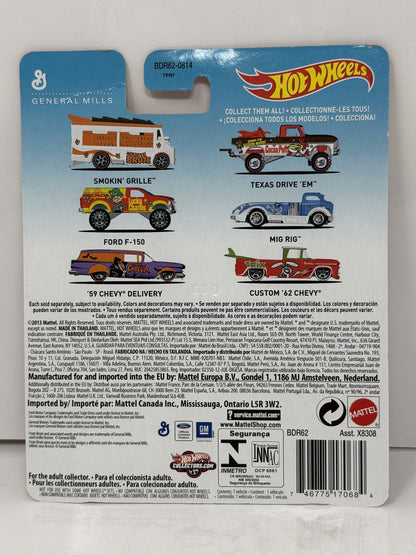 Hot Wheels General Mills Frute Brute Smokin' Grille 1:64 Diecast Real Riders